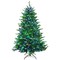 6ft Artificial Christmas Tree with Hinged Branches and Smart LED Lights